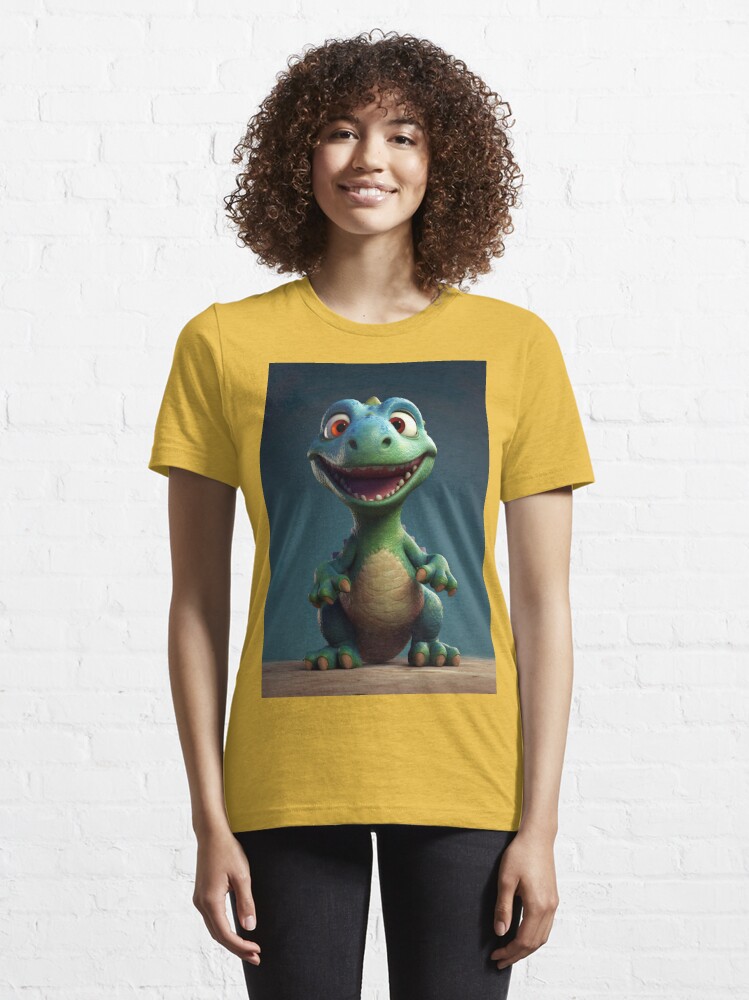 Cheerful Cartoon Crocodile Design - Fun and Colorful Art for Crocodile  Enthusiasts Essential T-Shirt for Sale by DoPrint