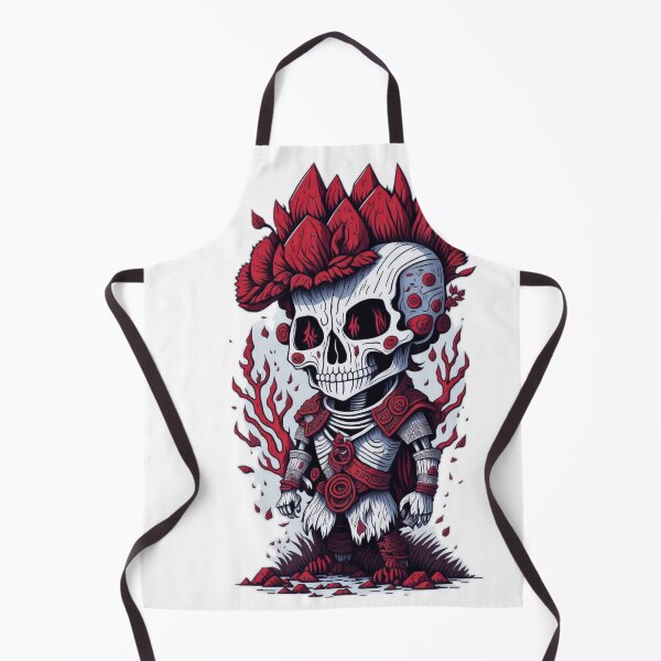 Item preview, Peruvian Inca Skeleton: Detailed Cartoon Character T-Shirt Design designed and sold by RedArtG09.