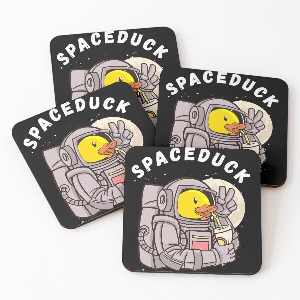 Item preview, Space Rubber Duck Funny Astronaut Rubber Duckling Galaxy designed and sold by soliamada.