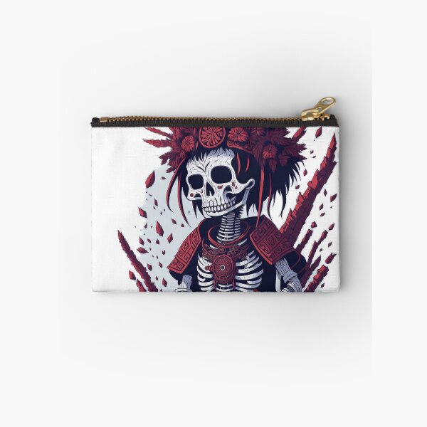 Item preview, Andean Peruvian Art: White Background Illustration of a Peruvian Inca Skeleton designed and sold by RedArtG09.