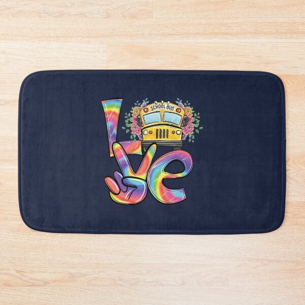 Item preview, School Bus Driver Tie Dye Valentines Day Love designed and sold by soliamada.