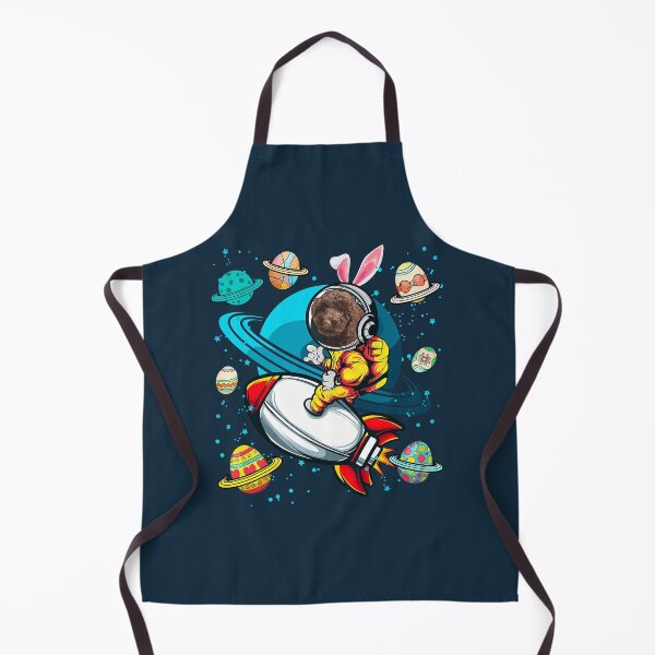 Item preview, Spoodle Bunny Astronaut In Space Planets Easter Eggs designed and sold by soliamada.