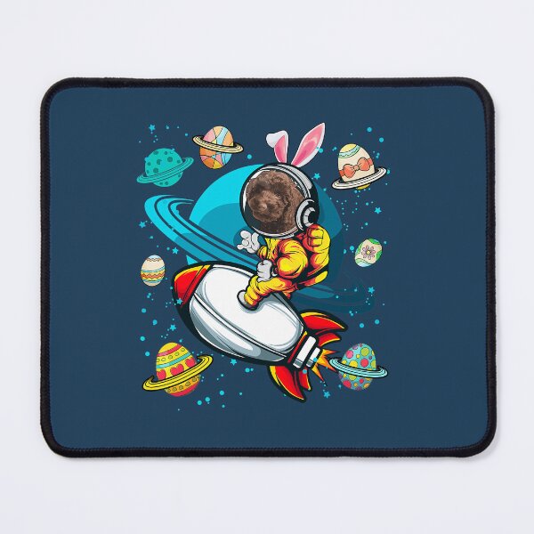 Item preview, Spoodle Bunny Astronaut In Space Planets Easter Eggs designed and sold by soliamada.