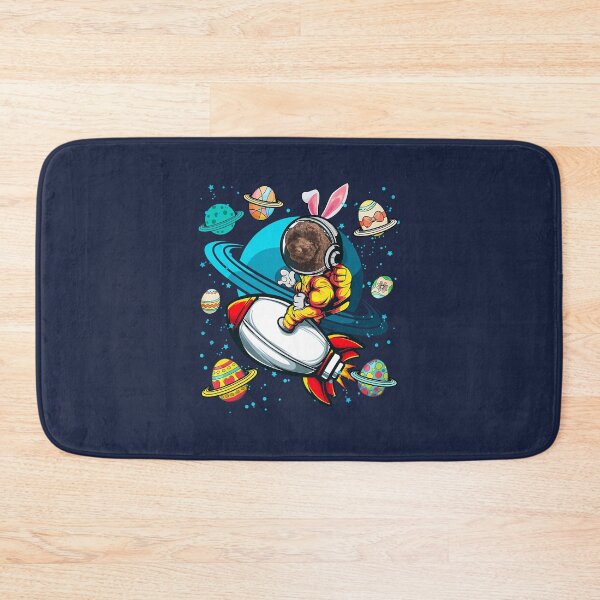 Item preview, Spoodle Bunny Astronaut In Space Planets Easter Eggs designed and sold by soliamada.