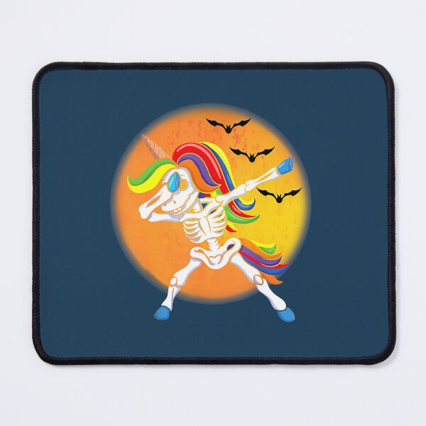 Item preview, Spooky Halloween Dabbing Unicorn Skeleton Girl Women Kid designed and sold by soliamada.