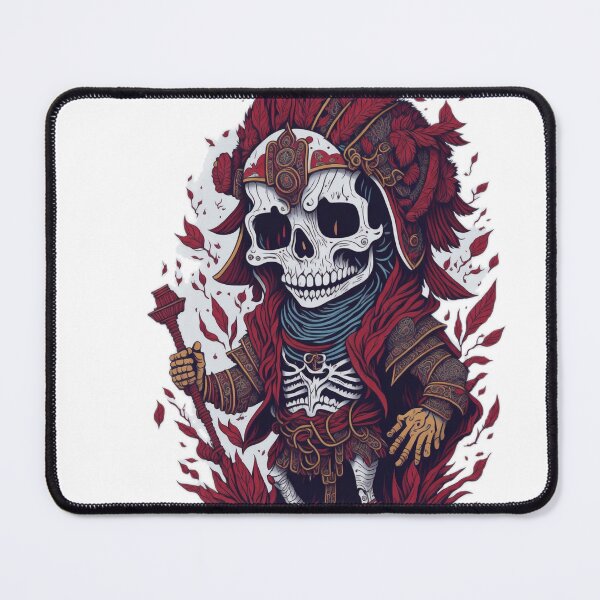 Item preview, Machu Picchu Splash: Red and White T-Shirt Design with Peruvian Inca Skeleton designed and sold by RedArtG09.
