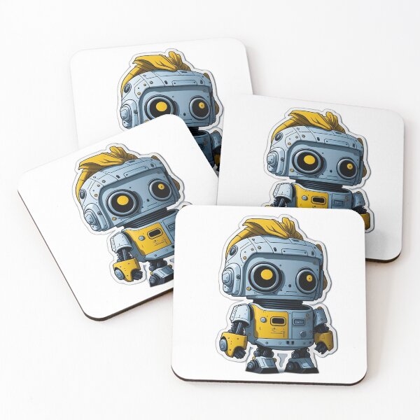 Item preview, Adorable Robot Sticker - Cute and Colorful Robot Design for Tech Lovers designed and sold by fabrykamarty.