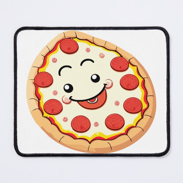 Item preview, Happy Pepperoni Pizza Cartoon designed and sold by Akioos.