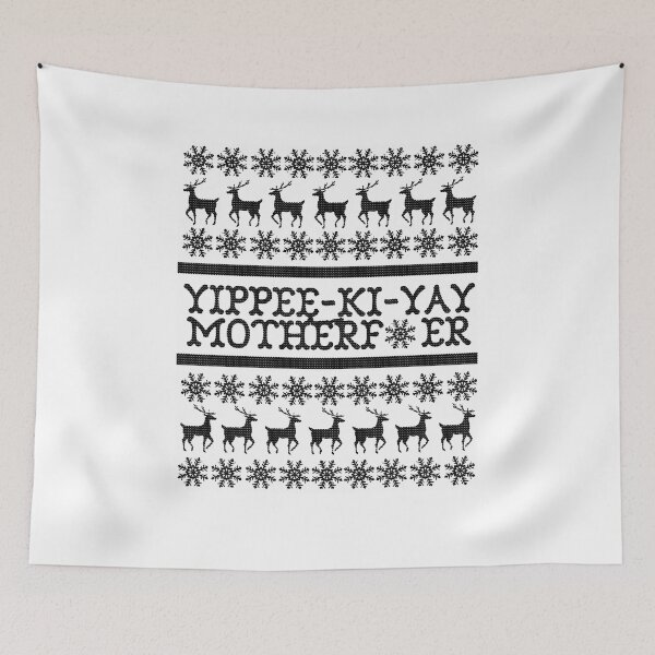 Item preview, Die Hard Yippee Ki Yay Ugly Christmas designed and sold by BrianGunter564.