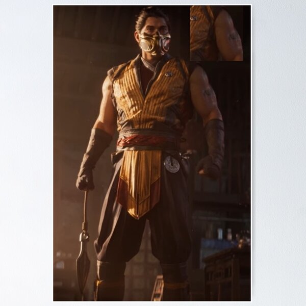 Artikel-Vorschau von Scorpion MK1 (Mortal Kombat 2023) MK12, designt und verkauft von Ghostach.