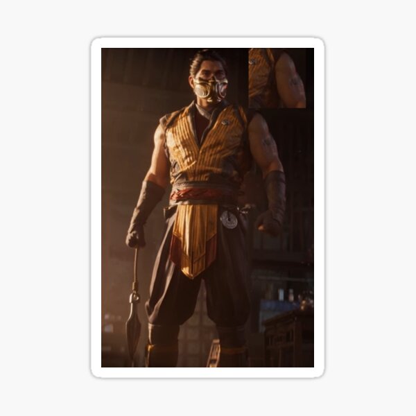 Artikel-Vorschau von Scorpion MK1 (Mortal Kombat 2023) MK12, designt und verkauft von Ghostach.