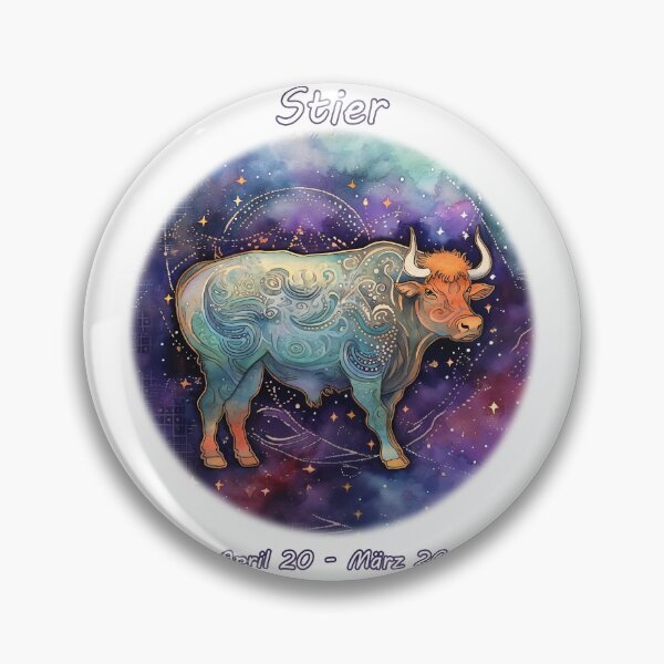 Artikelvorschau, colorful abstract fantasy zodiac sign taurus entworfen und verkauft von Picture-Art.