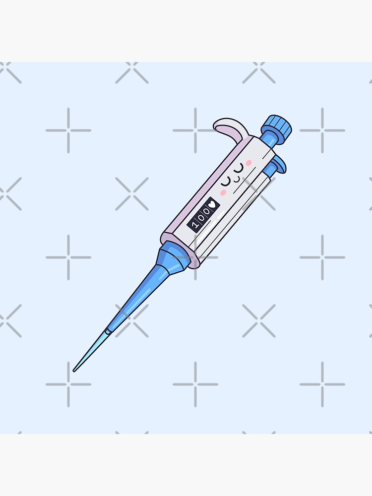 Thumbnail 2 of 2, Tote Bag, Cute Laboratory Pipette designed and sold by cutescience.