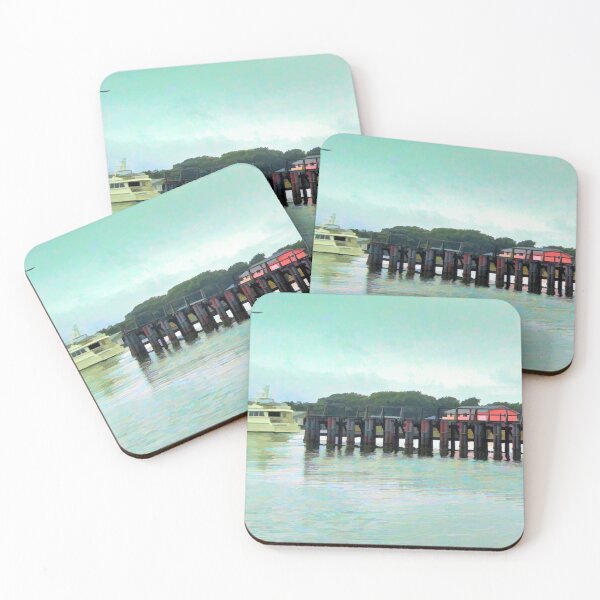Item preview, Calm Day at the Docks designed and sold by bertsworks300.