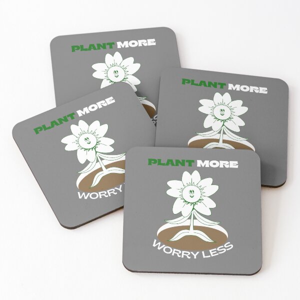 Item preview, Plant More Worry Less designed and sold by AlpacaSmokes.