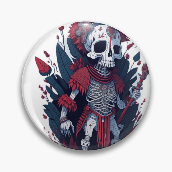 Item preview, Machu Picchu Splash: Red and White T-Shirt Design with Peruvian Inca Skeleton designed and sold by RedArtG09.