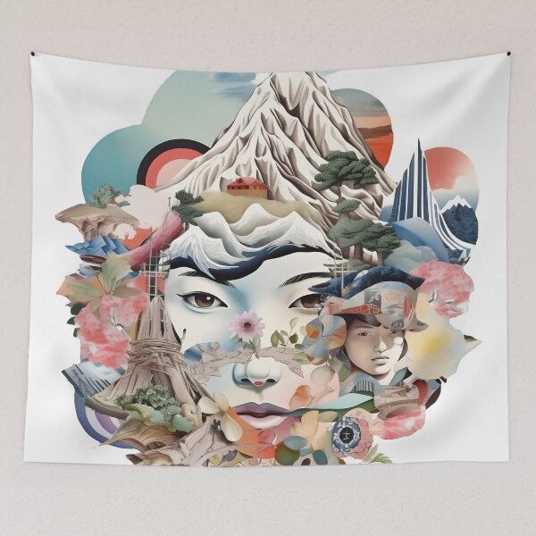 Item preview, Japanese Collage Design Collection No.5 designed and sold by joyandoman.