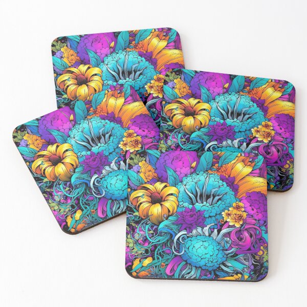 Aperçu de l'œuvre Summer Flower Pattern créée et vendue par Desfix.