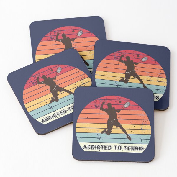 Item preview, Addicted to tennis - Tennis retro sunset designed and sold by LV-creator.