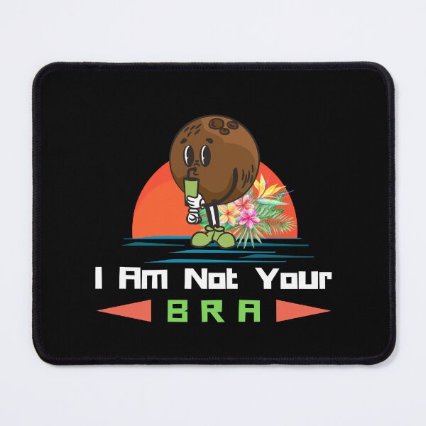 Item preview, No soy tu camisa hawaiana de coco Bra designed and sold by AlpacaSmokes.