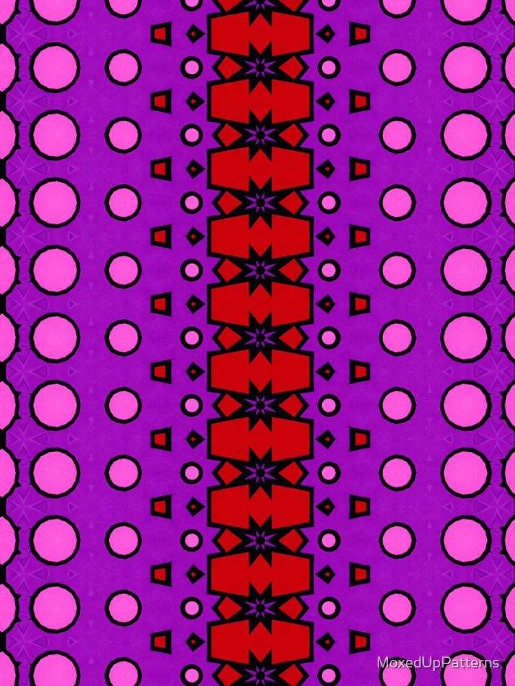 Thumbnail 4 of 4, iPhone Case, 4 Color Abstract Pattern designed and sold by MoxedUpPatterns.