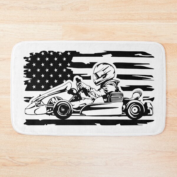 Item preview, Go kart racer US Flag, go kart, png designed and sold by MYpngShop.