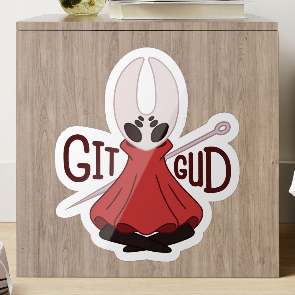 Hornet Git Gud Sticker — Brylliant Design