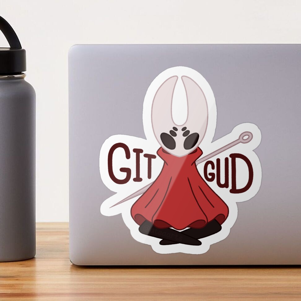 Hornet Git Gud Sticker — Brylliant Design