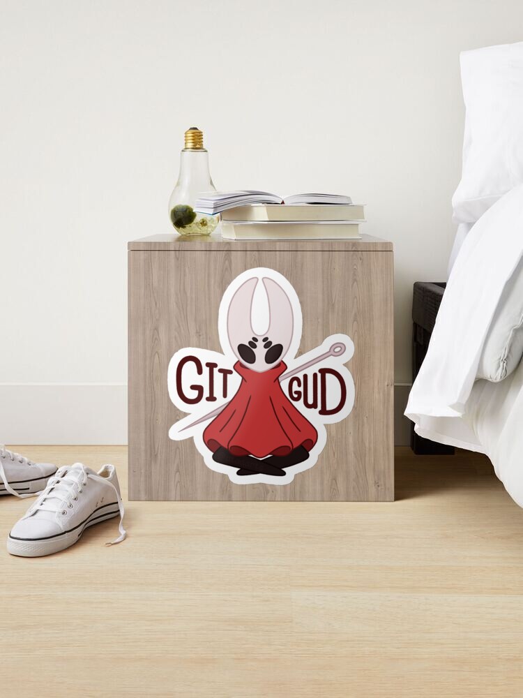 Hornet Git Gud Sticker — Brylliant Design