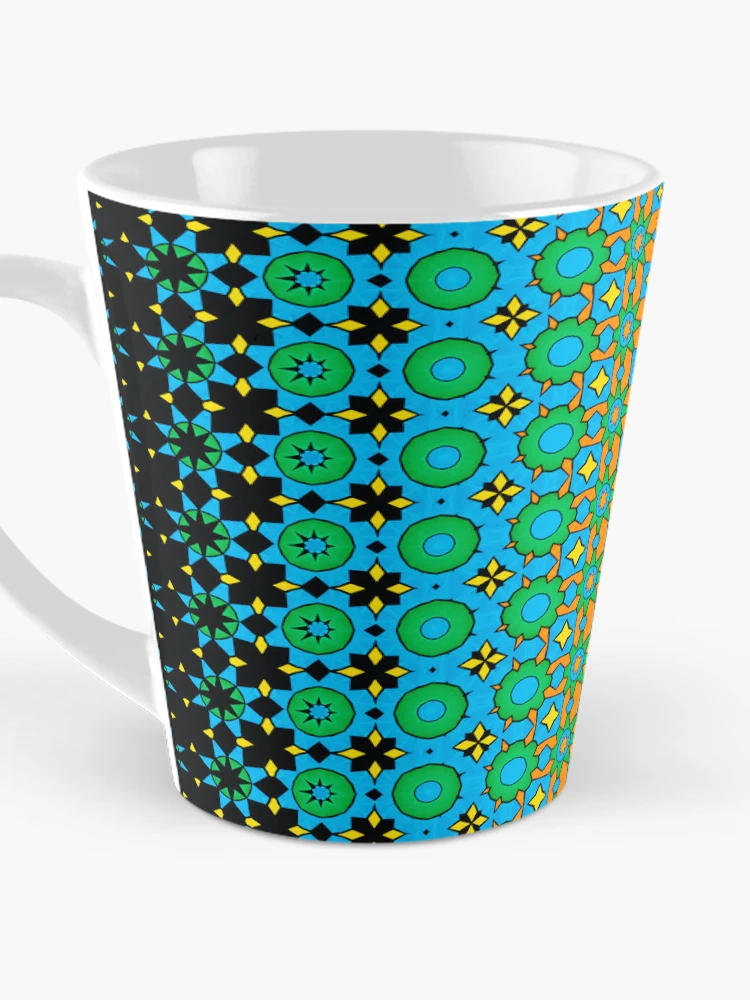 Thumbnail 3 of 4, Coffee Mug, Multicolor Abstract Pattern designed and sold by MoxedUpPatterns.