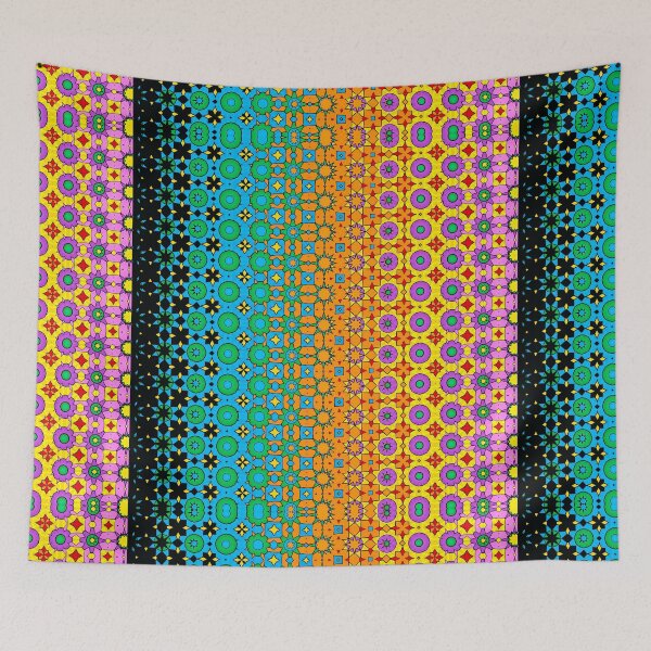 Item preview, Multicolor Abstract Pattern designed and sold by MoxedUpPatterns.