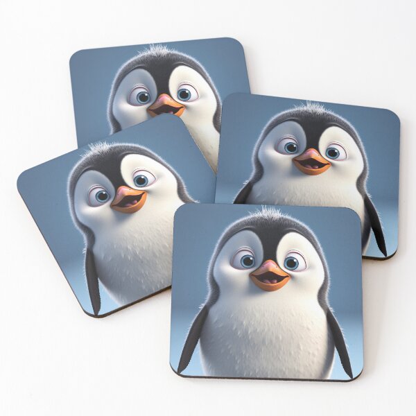 Item preview, Charming Cartoon Penguin Design - Fun and Cute Art for Penguin Aficionados designed and sold by DoPrint.