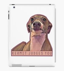 Kermit judges you iPad Case/Skin