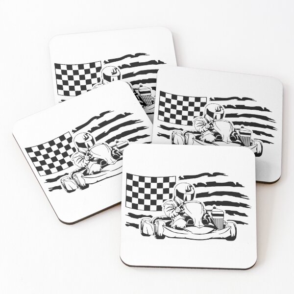 Item preview, Go kart racer US Flag 2, go kart, png designed and sold by MYpngShop.