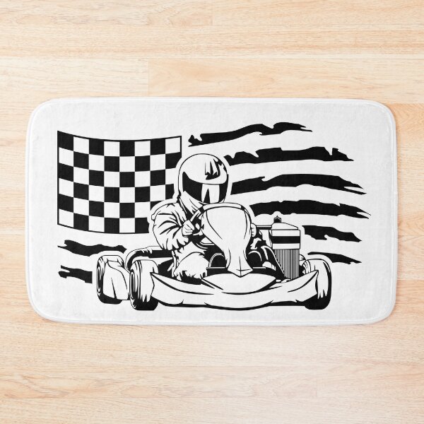 Item preview, Go kart racer US Flag 2, go kart, png designed and sold by MYpngShop.