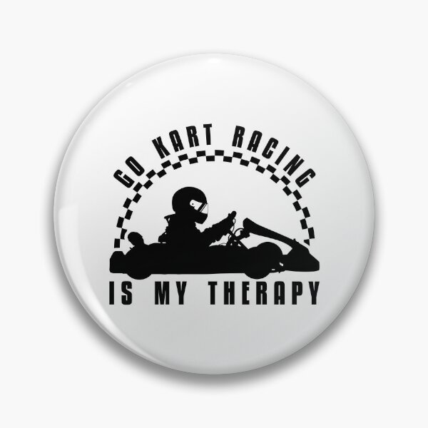 Item preview, Go kart racing is my therapy, go kart, png designed and sold by MYpngShop.