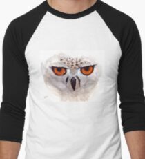 White Owl Men's Baseball ¾ T-Shirt