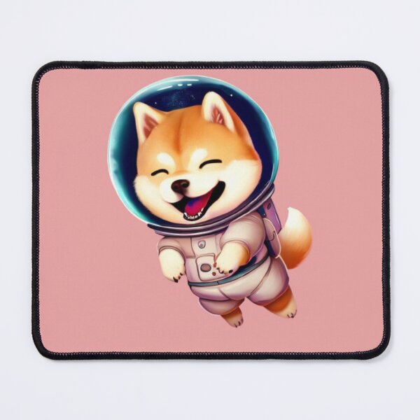 Item preview, Shiba Inu Space Dog Adorable Cosmonaut Sticker designed and sold by JaroDesign2023.