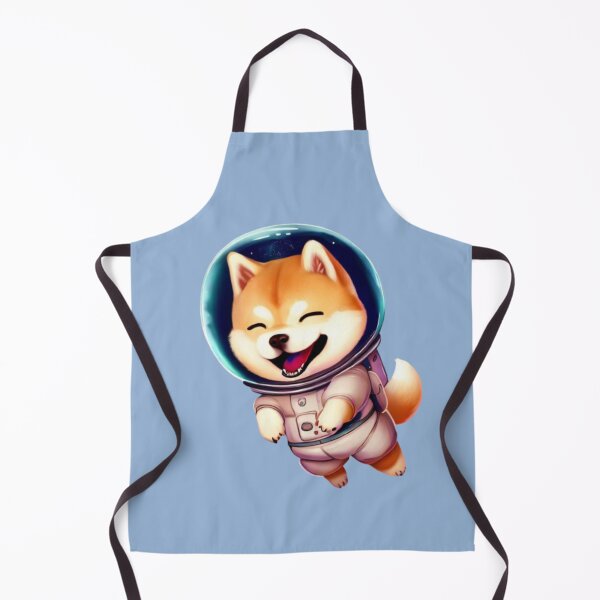 Item preview, Shiba Inu Space Dog Adorable Cosmonaut Sticker designed and sold by JaroDesign2023.
