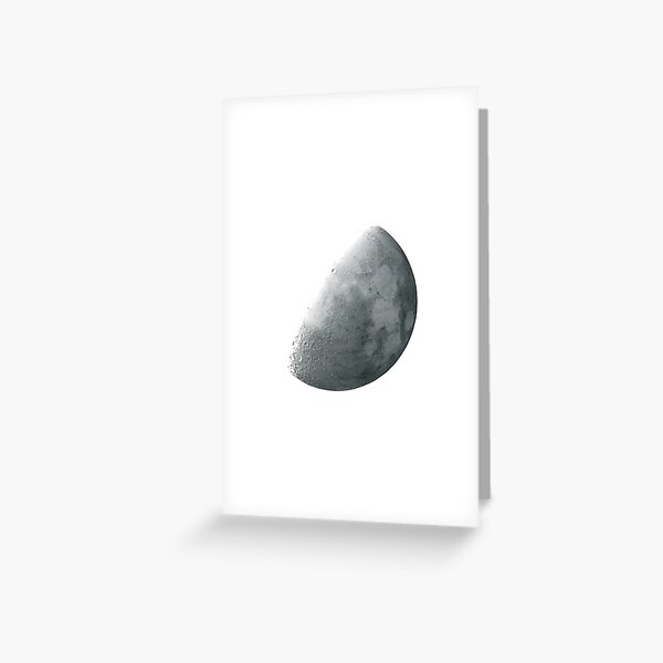 THE MOON INVERTED Greeting Card