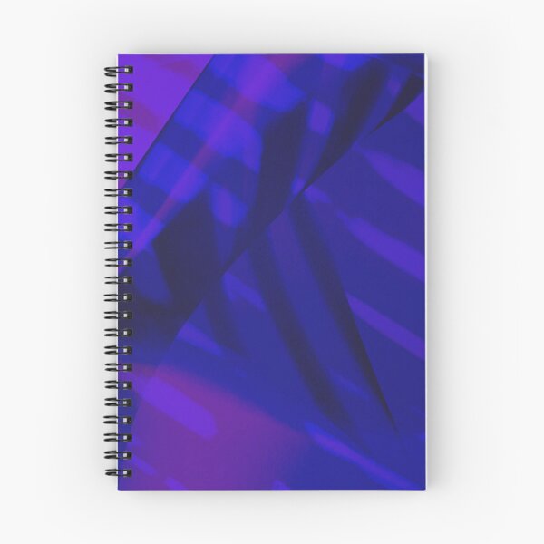 Item preview, Persianas de arte abstracto tropical neón ultravioleta eléctrico azul designed and sold by ItsOnlyTheMoon.