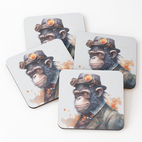 Item preview, Chimp Portrait designed and sold by Sturdust.