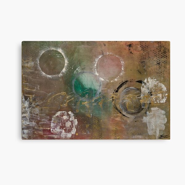 Golden Linen Canvas Print