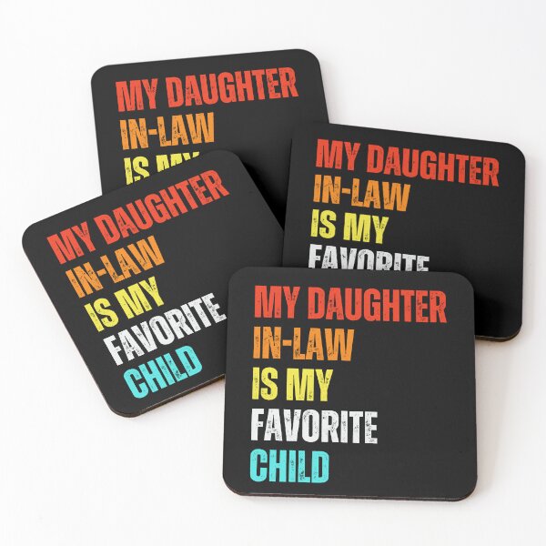 Artikelvorschau, My Daughter-in-law is My Favorite Child, Funny Vintage Fathers day entworfen und verkauft von Roza Art23.