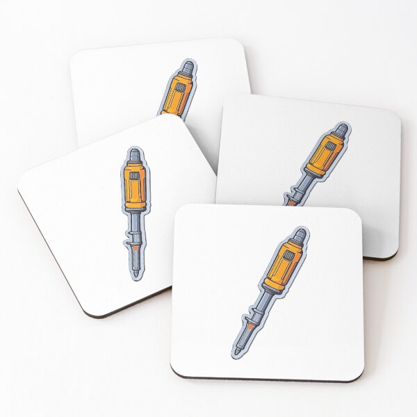Artikelvorschau, Orangefarbener Schraubenzieher Cartoon Sticker entworfen und verkauft von justredbubble1.