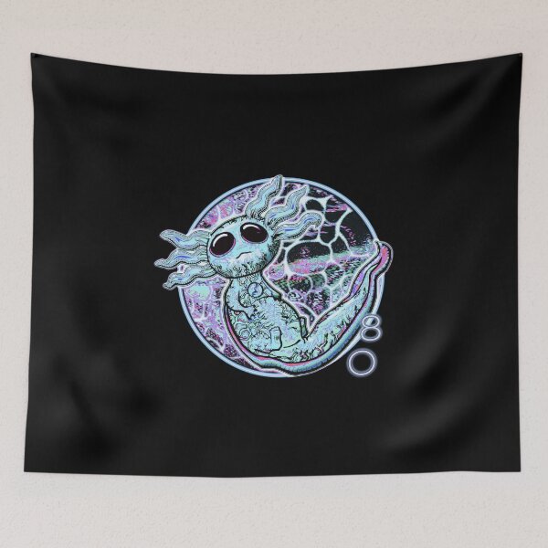 Item preview, Oxygen Axolotl  designed and sold by Pebbledrops.