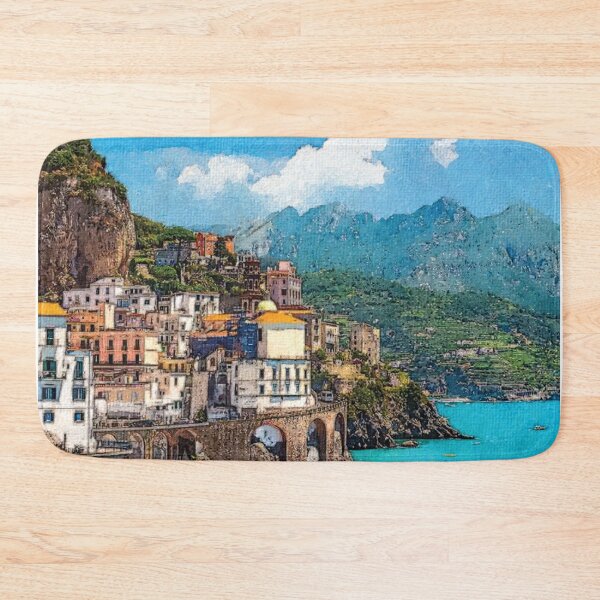 Item preview, Amalfi Coast, Seascape Symphony, Dreams Set Sail designed and sold by Era-of-Traveler.