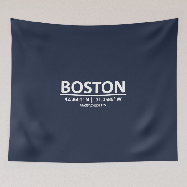 Item preview, BOSTON COORDINATES designed and sold by QuotesKINGz.