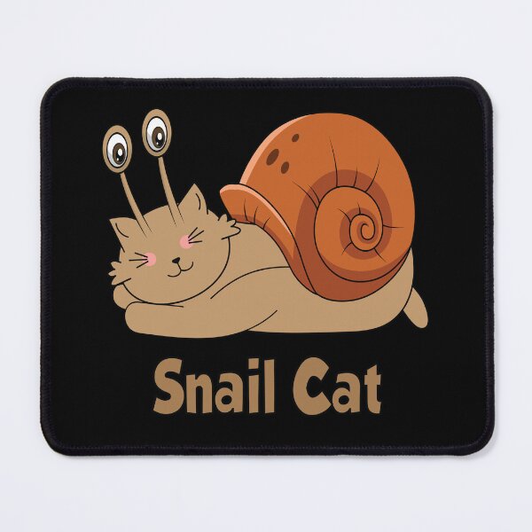 Item preview, Cute land snail cat with mollusk shell designed and sold by Donutlovers.