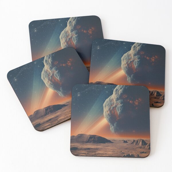 Item preview, Space Meteor Explosion Apocalypse designed and sold by Synthetic-Dream.